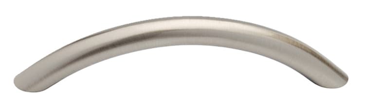 Pro Value Steel 3-3/4" (96 mm) Center to Center Satin Nickel Pull, STBOW96-SN