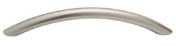 PRO Value Steel Series 5-1/16" (128 mm) Center to Center Satin Nickel Pull, - STBOW128-SN