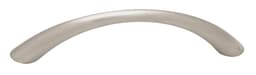 PRO Value Steel Series 3-3/4" (96 mm) Center to Center Satin Nickel Pull, - STTAPERBOW96-SN