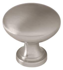 PRO Value  Series 1-1/4" (32 mm) Diameter Satin NickelKnob, - STKNOB-SN