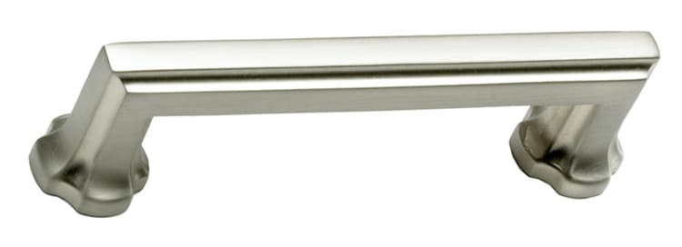 Empire Series, Zinc Die Cast Pulls 4" c/c, Satin Nickel Finish