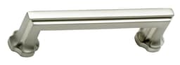 Empire Series, Zinc Die Cast Pulls 4" c/c, Satin Nickel Finish