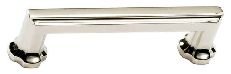 Empire, Zinc Die Cast Pulls 4" c/c, Polished Nickel Finish