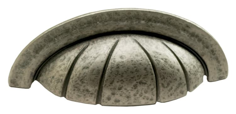 Cup Pull, 3 in (76 mm) Center to Center - Vibra Nickel, Siena by Schaub | 254-VN