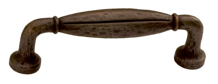 Siena, Zinc Die Cast Pulls 3-3/4" c/c, Ancient Bronze Finish