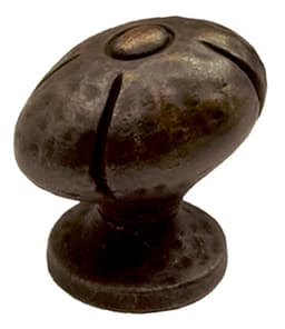 Schaub Siena Series Ancient Bronze 3/4" (19 mm) Diameter Knob, - 252-ABZ