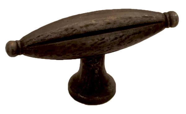Schaub Siena Ancient Bronze 2-7/8" (73 mm) Diameter Knob, 253-ABZ