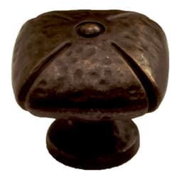 Schaub Siena Series Ancient Bronze 1-1/2" (38 mm) Diameter Knob, - 251-ABZ
