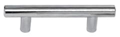 Laurey Melrose 4" (102 mm) Center to Center Stainless Steel Pull, 89012