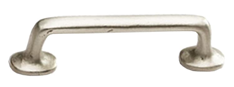 4" Cast Bronze Mountain Handle Pull, Antique Silver