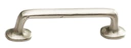 4" Cast Bronze Mountain Handle Pull, Antique Silver