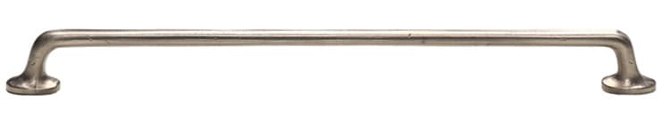 18" Cast Bronze Mountain Appliance Pull, Antique Silver