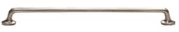 18" Cast Bronze Mountain Appliance Pull, Antique Silver