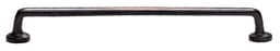 Cast Bronze Mountain Series, Solid Brass Appliance Pulls 18" c/c, Verde Imperiale Finish