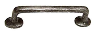 Cast Bronze Mountain, Cast Bronze Pulls 6" c/c, Dark Pewter Finish