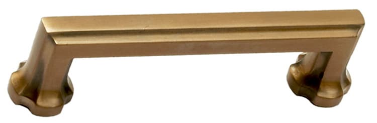 Empire Series, Zinc Die Cast Pulls 4" c/c, Brushed Bronze Finish
