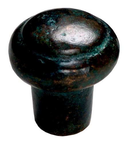 Schaub Cast Mountain Bronze Verde Imperiale 1-3/8" (35 mm) Diameter Knob, 781-VI