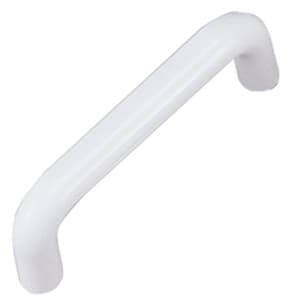 Hardware Concepts 4-1/8" (105 mm) Length White Pull, 2524-010 (WITH SCREWS)