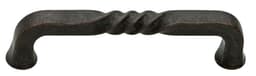 Liberty Iron Craft II Series 4" (102 mm) Center to Center Statuary Bronze Pull, - P28376-STB-C
