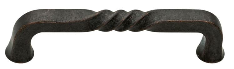 Liberty Iron Craft II 4" (102 mm) Center to Center Statuary Bronze Pull, P28376-STB-C
