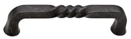 Liberty Iron Craft II Series 4" (102 mm) Center to Center Wrought Iron Pull, - P28376-WI-C