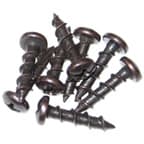 Youngdale Manufacturing Corporation #6 Pan Head Phillips Drive Type 17 Auger Point Hinge and Drawer Slide Installation Screw
