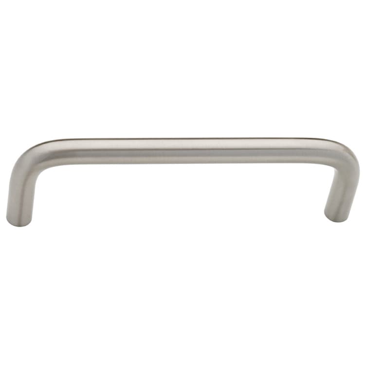 Pro Value Steel 3-3/4" (96 mm) Center to Center Satin Nickel Pull, STWIRE96-SN