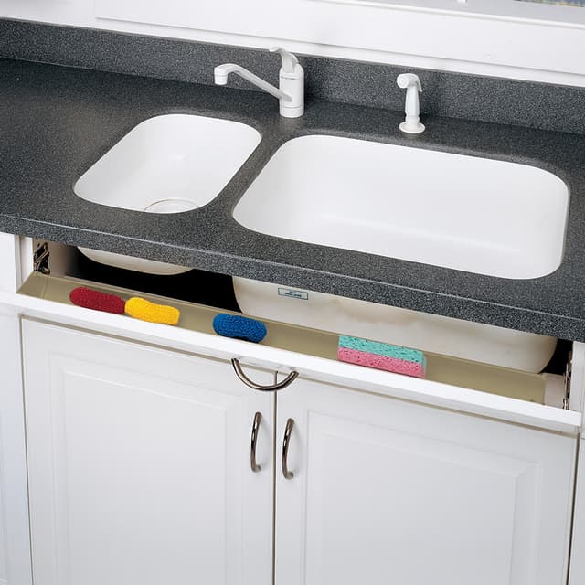 6542 Series Slim Tip-Out Tray Pivot Hinge/End Cap Set, Rev-A-Shelf
