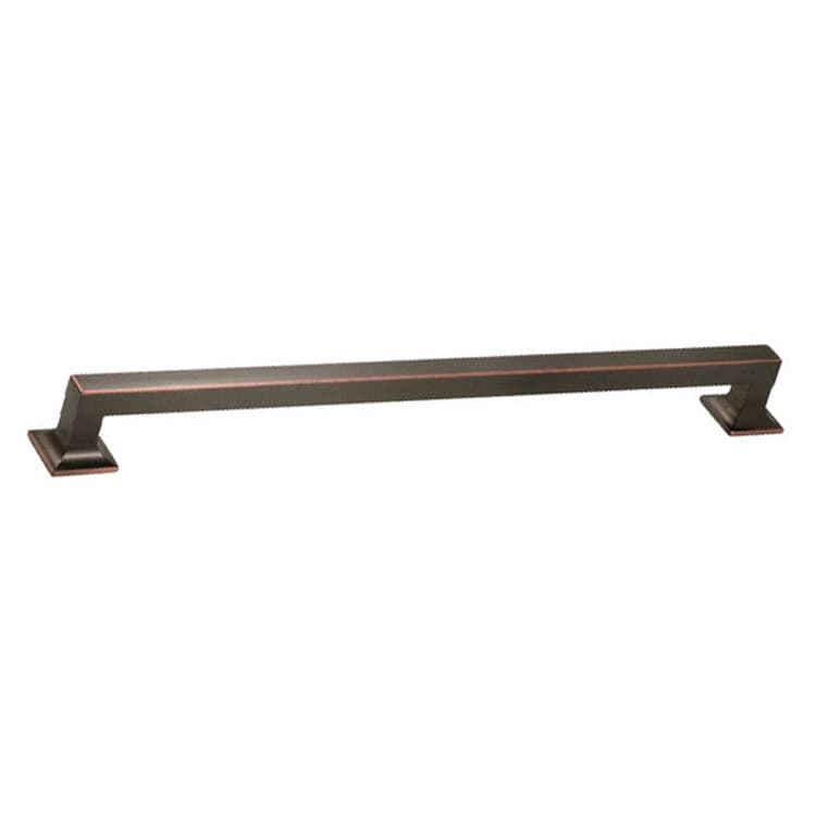 Hickory Hardware Studio Appliance Pull 18" (457 mm) Center to Center, Oil Rubbed Bronze Highlighted, P2279-OBH