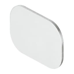 Retaining Catch with Adhesive Strip, Nickel-Plated