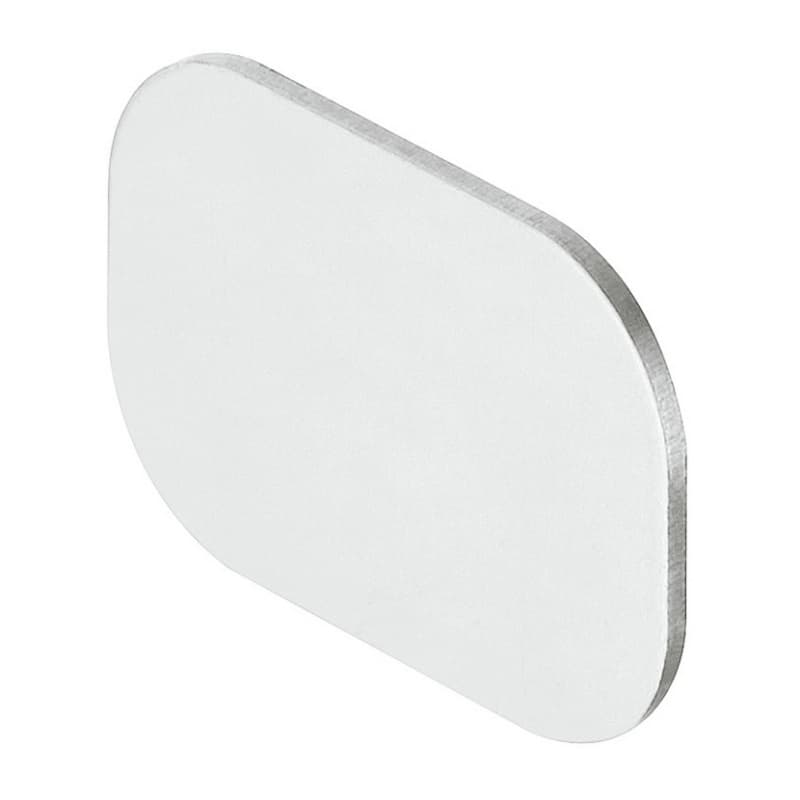 Retaining Catch with Adhesive Strip, Nickel-Plated