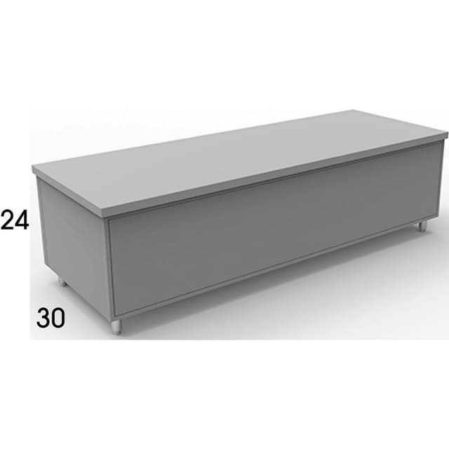 Bench Storage,  White