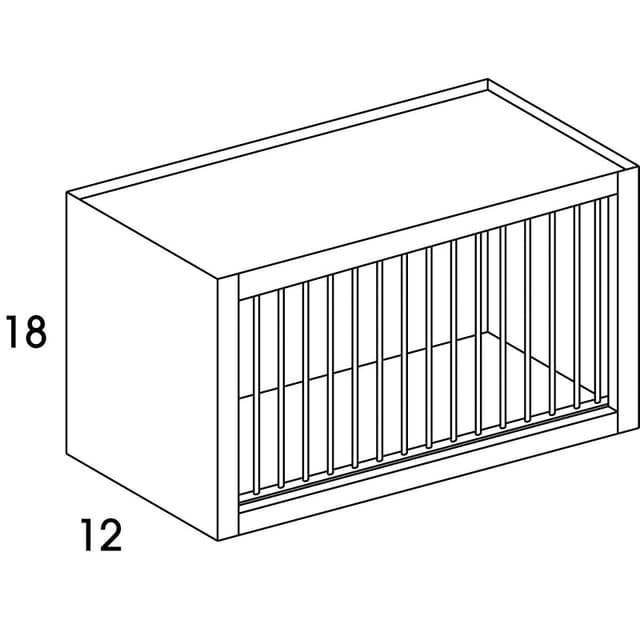 Plate Rack, Saginaw Honey