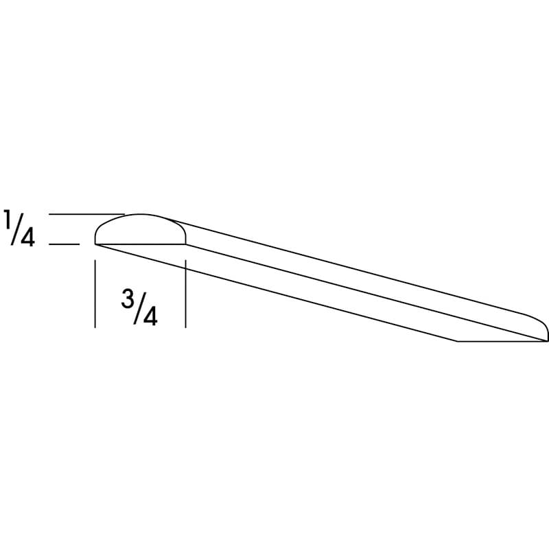 Classic Series Batten Molding Honey, Saginaw - Wolf 1205521