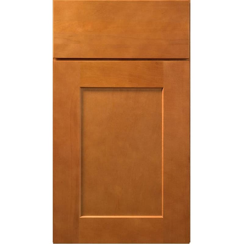 Classic Series Finished End Panel Saginaw Door Style, Honey 48"W x 1/4"D x 96"H, Plywood Veneer Honey