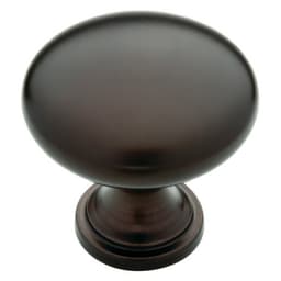PRO Value Steel Collection Series 1-1/4" (32 mm) Diameter Oil Rubbed BronzeKnob, - STKNOB-OB3