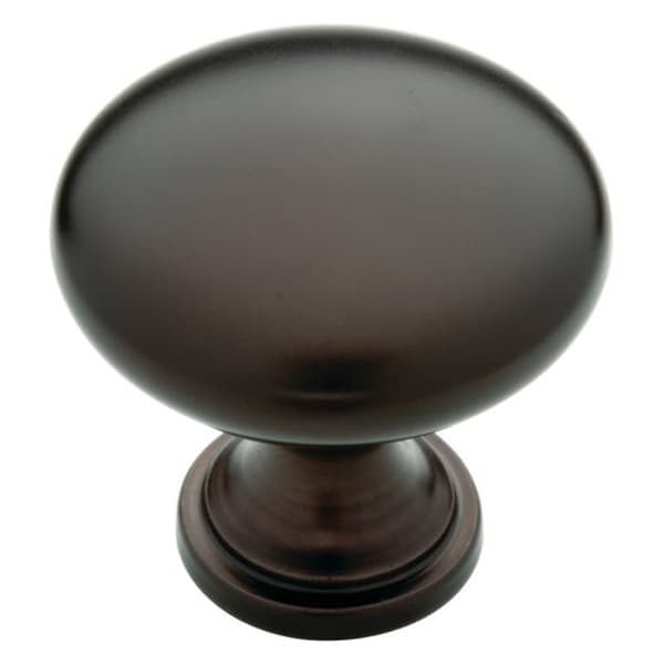 Pro Value Series Steel Collection 1-1/4" (32 mm) Diameter Oil Rubbed BronzeKnob, - STKNOB-OB3