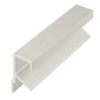 EPCO DP Series 72" (1829 mm) Length Anodized Satin Clear Aluminum Pull, - DP46-L-A