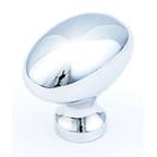 Schaub Traditional Designs Polished Chrome 1-3/8" (35 mm) Diameter Knob, 719-26