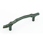 Schaub Theme Handle Centers 4", Verde Imperiale, 783-VI Mountain, Solid Bronze Pulls