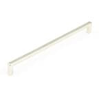 Schaub Plain Handle Centers 12", Polished White Bronze, 788-12-PWB Vinci, Solid Bronze Pulls