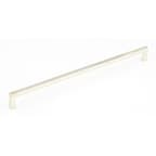 Schaub Plain Handle Centers 18", Polished White Bronze, 788-18-PWB Vinci, Solid Bronze Pulls