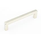 Schaub Plain Handle Centers 4", Polished White Bronze, 788-4-PWB Vinci, Solid Bronze Pulls