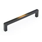 Schaub Plain Handle Centers 6", Antique Bronze, 788-6-AZ Vinci, Solid Bronze Pulls
