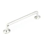Schaub Plain Handle Centers 6", Natural, 778-N Artifex, Solid Bronze Pulls