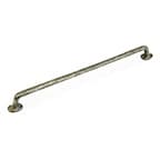 Schaub Plain Handle Centers 18", Dark Pewter, 780-DP Artifex, Solid Bronze Pulls