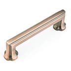 Schaub Modern Handle Centers 4", Empire Bronze, 877-EBZ Empire, Zinc Die Cast Pulls