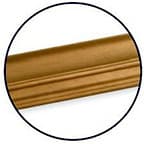 96" x 4-3/32" Crown Moulding Maple