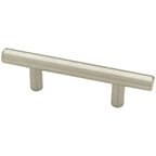 Pro Value Steel 3" (76 mm) Center to Center Stainless Steel Pull, STBAR3-SS