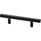 Pro Value Steel 3-3/4" (96 mm) Center to Center Dark Oil Rubbed Bronze Pull, STBAR96-OB3